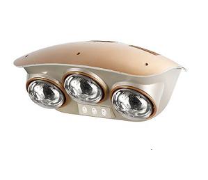 Đèn sưởi nhà tắm Hans 3 bóng bạc (H3B)