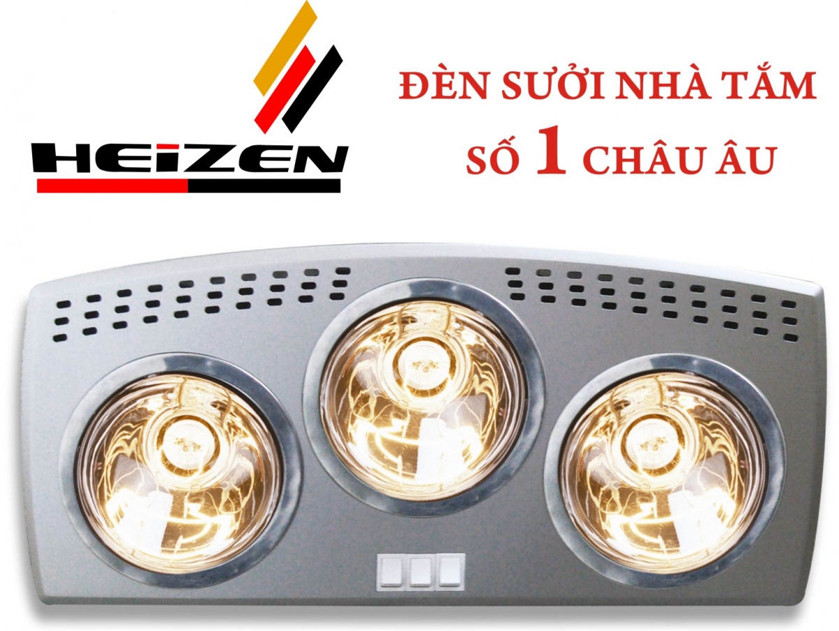 Đèn sưởi Heizen 3 bóng (HE3B176)